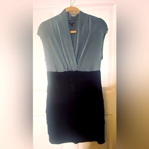 EN FOCUS Studio Gray & Black Cocktail Dress 12